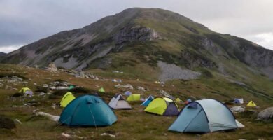 Muestra una imagen de las mejores tiendas de campaña de 2 personas para camping